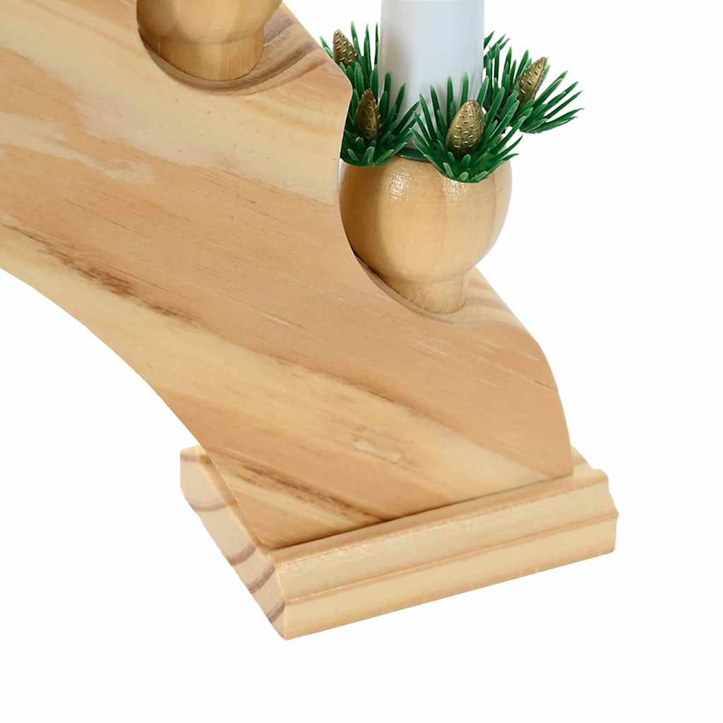 Julelys Bue med 10 LED Lys LED'er Varm hvid 47 x 5 x 29 cm