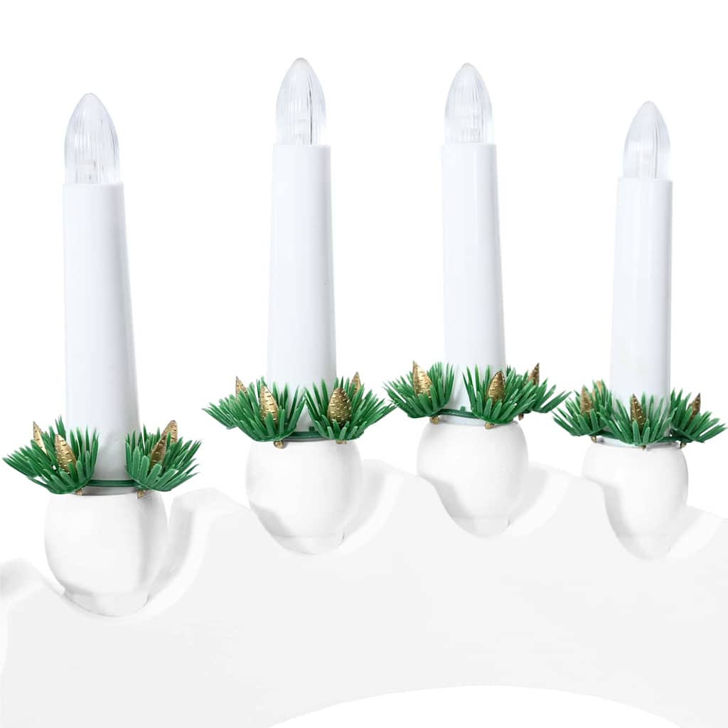 Julelys Bue med 10 LED Lys LED'er Varm hvid 47 x 5 x 29 cm