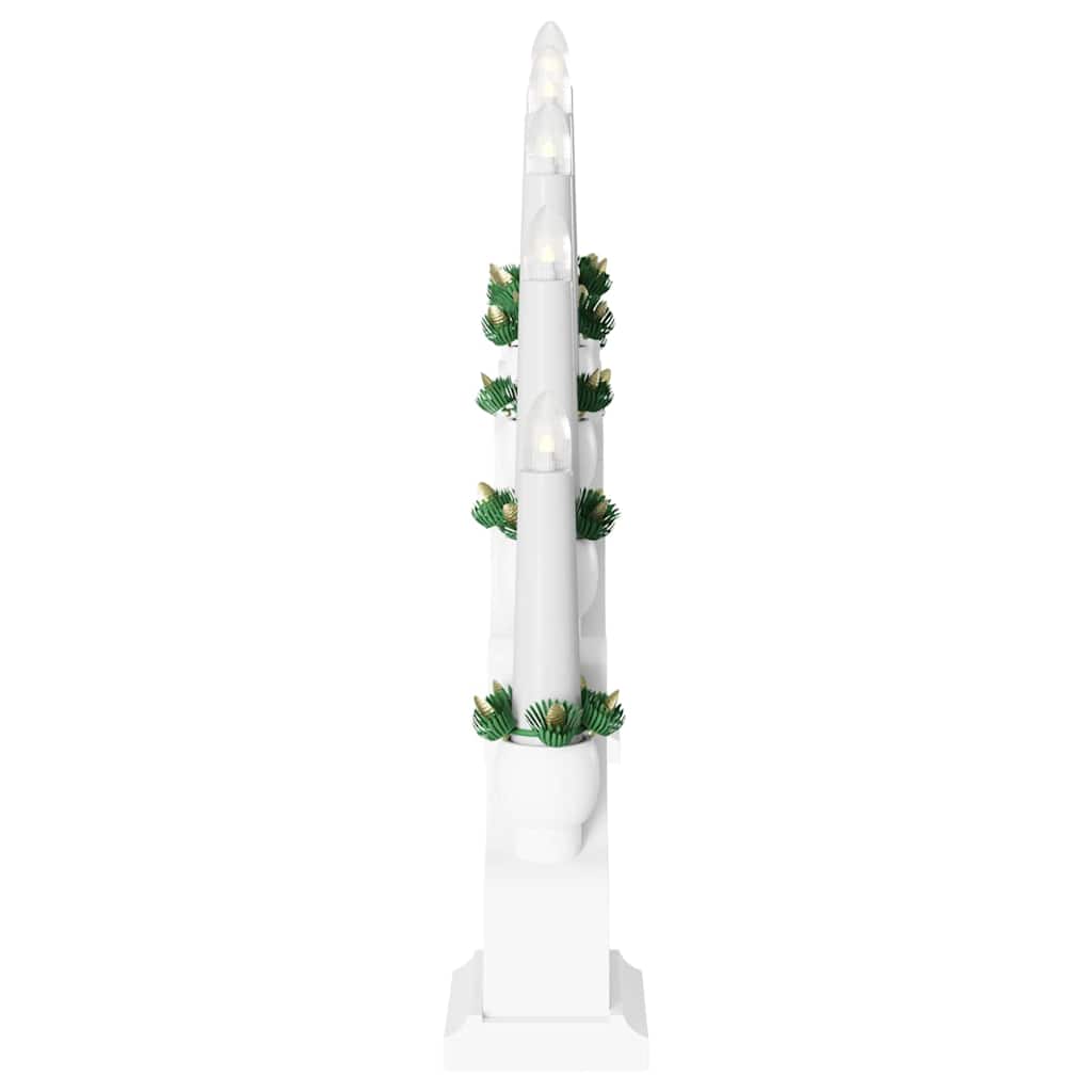 Julelys Bue med 10 LED Lys LED'er Varm hvid 47 x 5 x 29 cm
