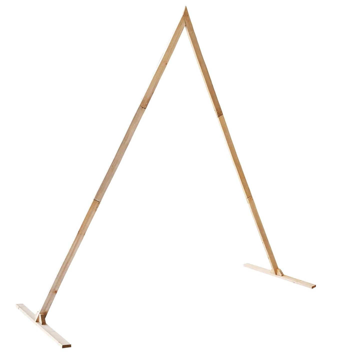 Bryllupsbue Lys Brun 202 x 95 x 254 cm Massivt fyrretræ