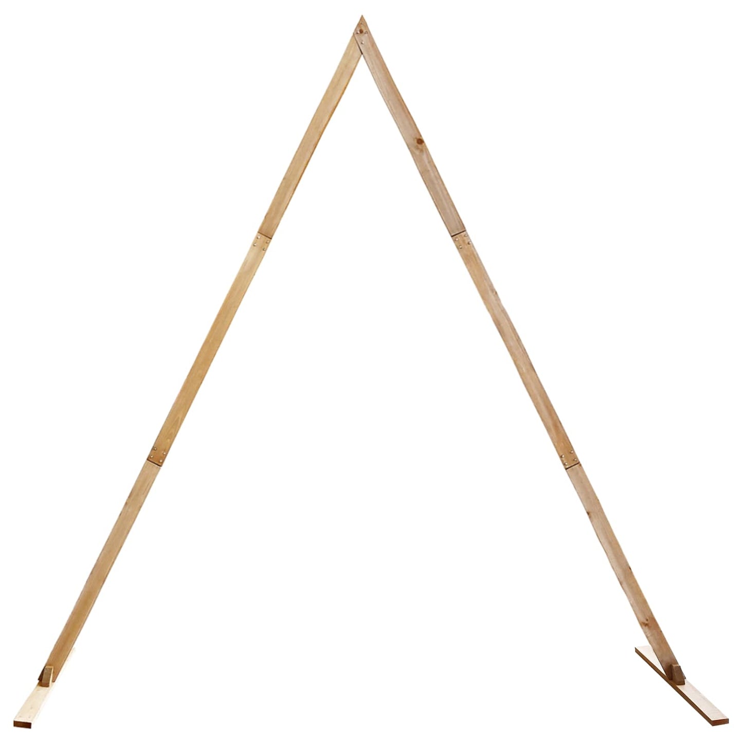 Bryllupsbue Lys Brun 202 x 95 x 254 cm Massivt fyrretræ