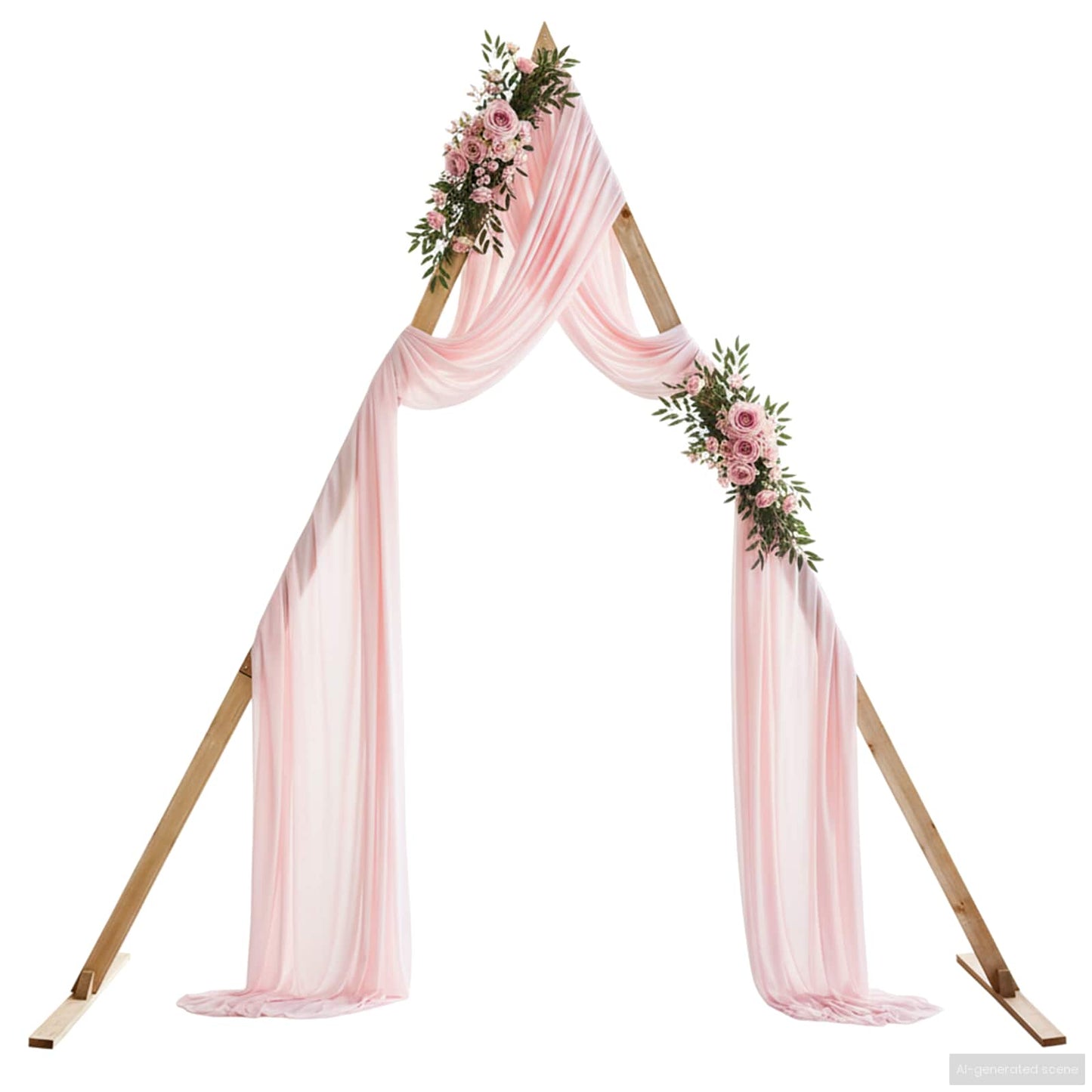Bryllupsbue Lys Brun 202 x 95 x 254 cm Massivt fyrretræ