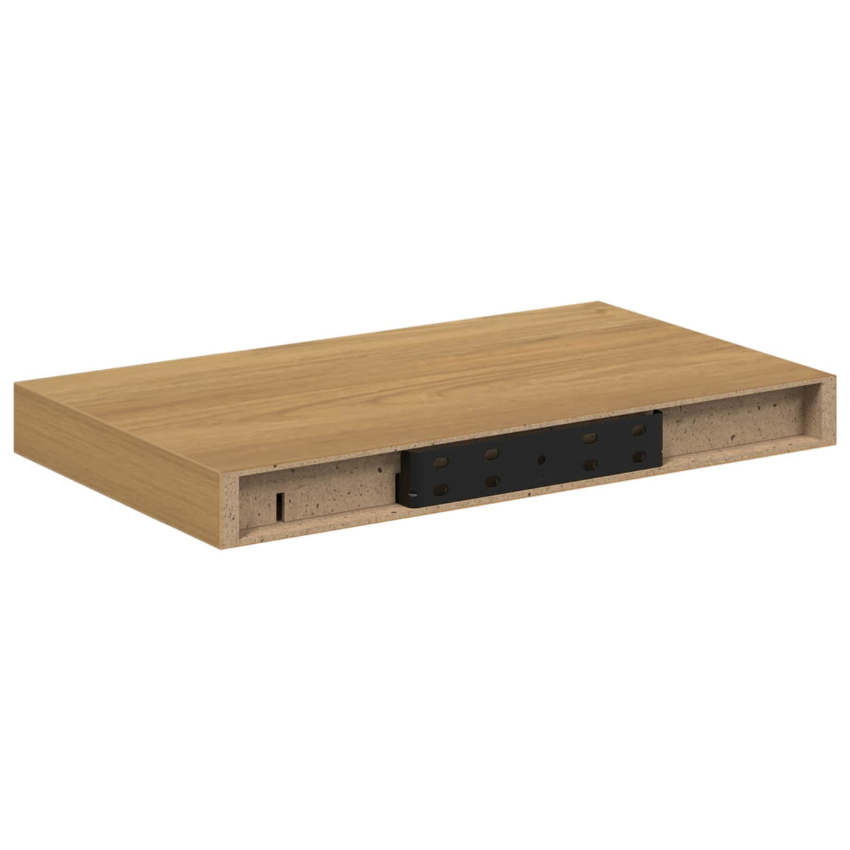 Væghylde Vægmonteret Brun 40 x 23,5 x 3,8 cm Konstrueret træ