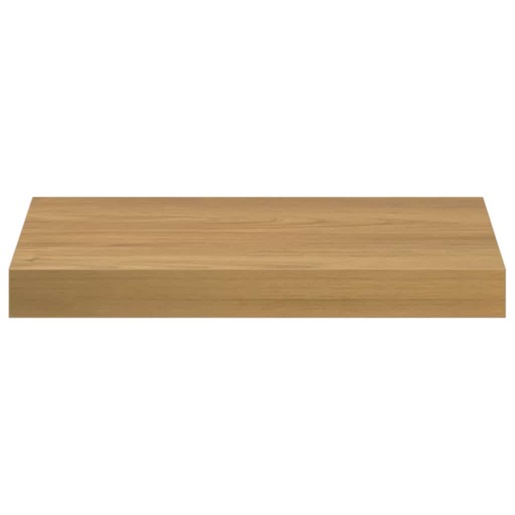 Væghylde 2 stk. Brun 40 x 23,5 x 3,8 cm Konstrueret træ