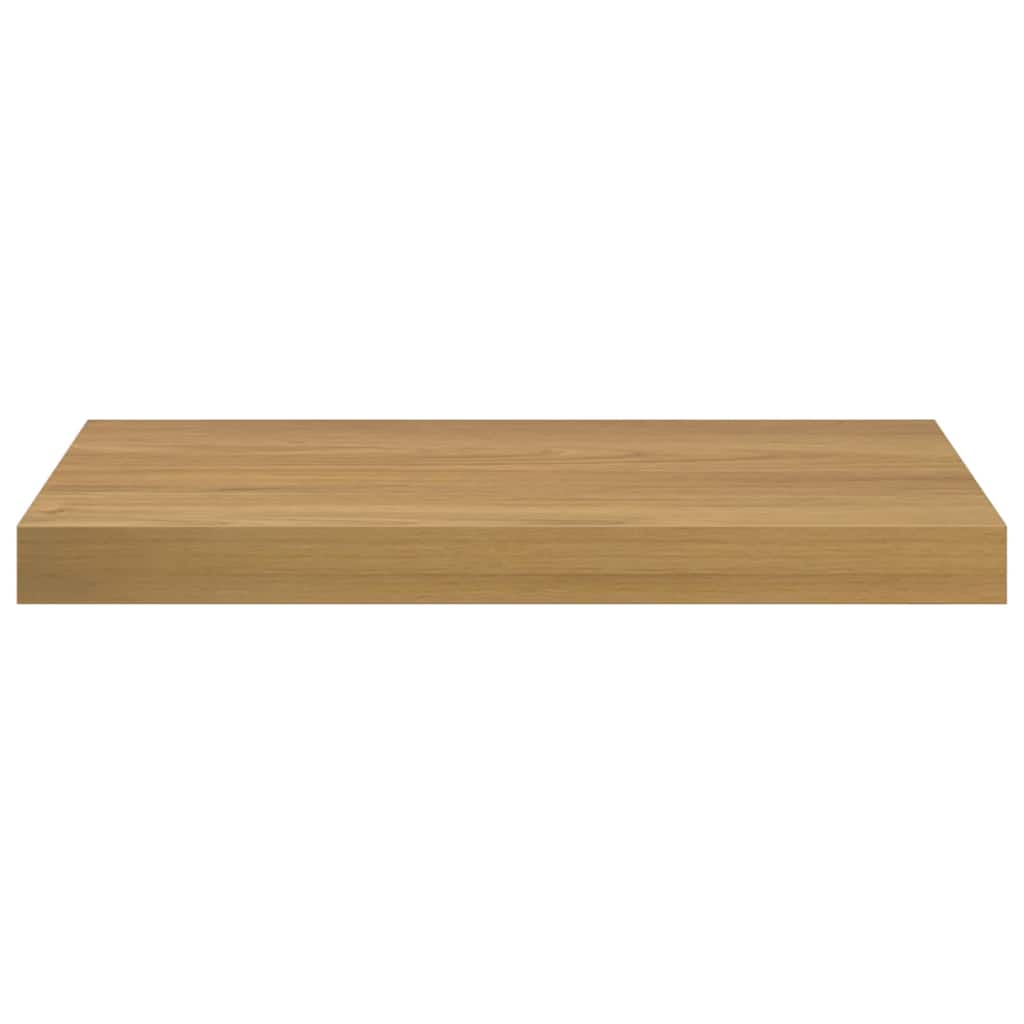 Væghylde 2 stk. Brun 50 x 23,5 x 3,8 cm Konstrueret træ