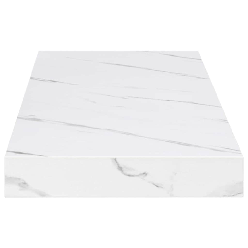 Væghylde Vægmonteret Hvid marmor 90 x 23,5 x 3,8 cm