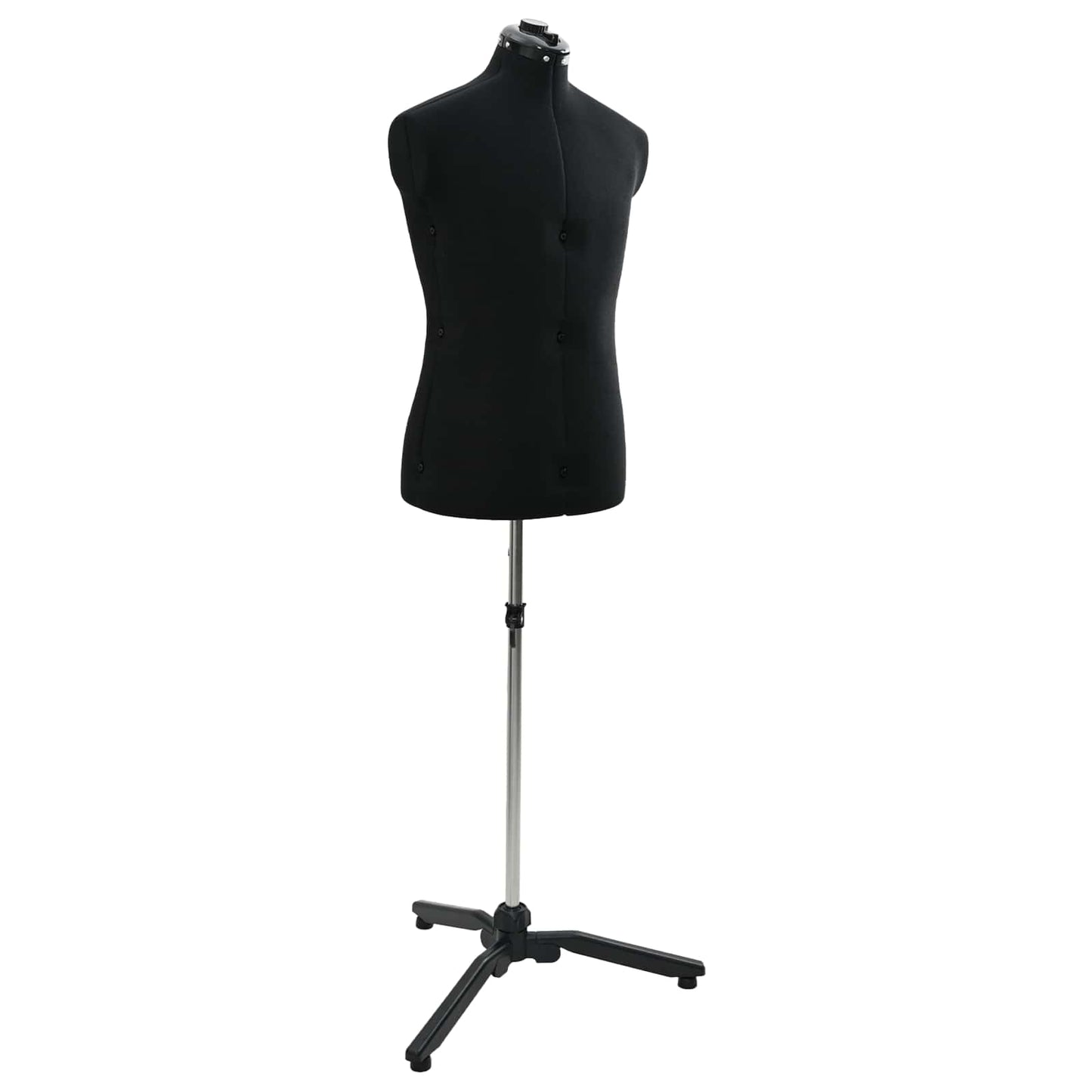 Justerbar Kjoleform Mand Sort 37,5-45,5 tommer Stof