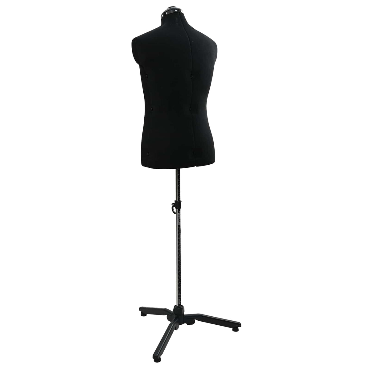 Justerbar Kjoleform Mand Sort 37,5-45,5 tommer Stof