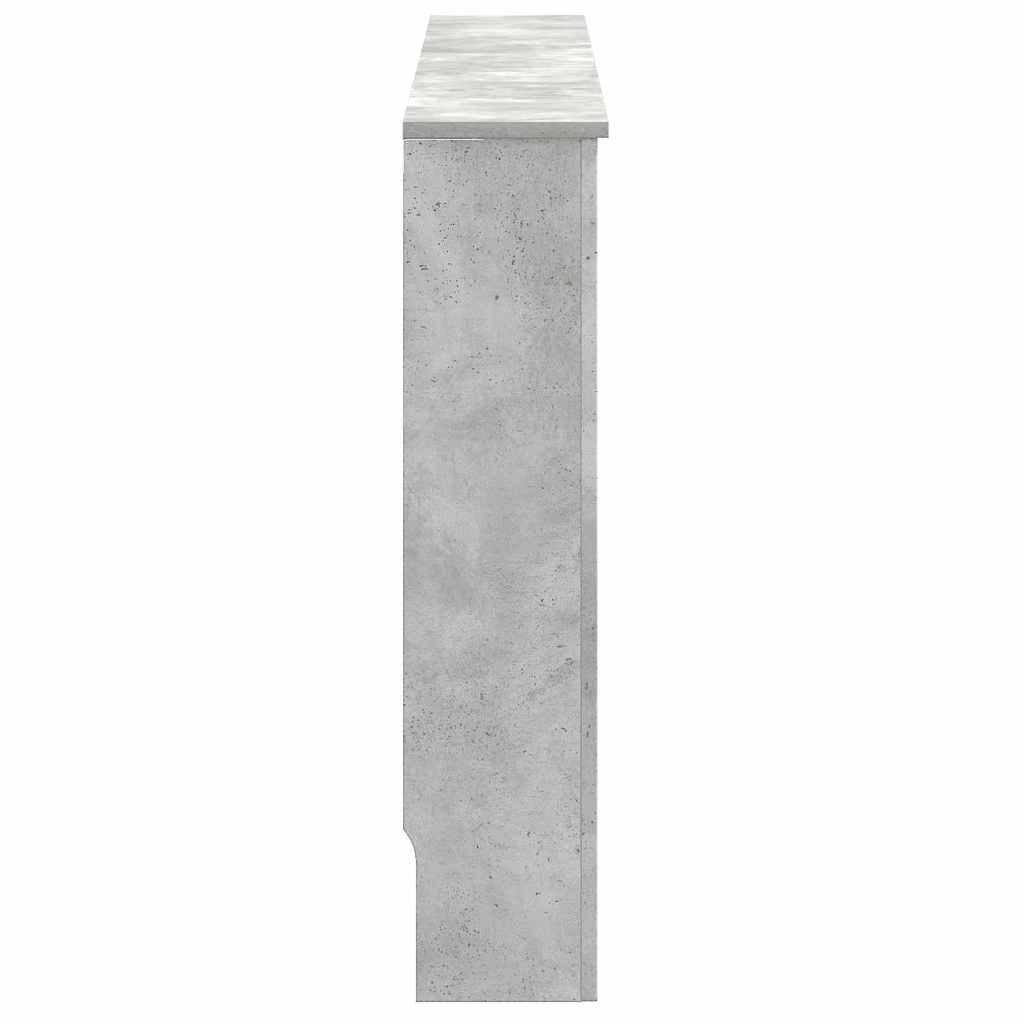 Radiatorcover Betongrå 172 x 19 x 81,5 cm Konstrueret træ