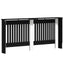 Radiatorcover Sort eg 172 x 19 x 81,5 cm Konstrueret træ