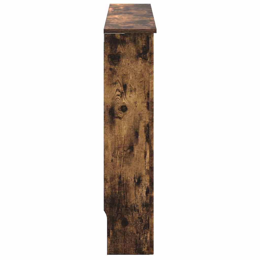 Radiatorcover Røget eg 152 x 19 x 81,5 cm Konstrueret træ