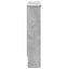 Radiatorcover Betongrå 78 x 19 x 81,5 cm Konstrueret træ