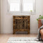 Radiatorcover Røget eg 78 x 19 x 81,5 cm Konstrueret træ