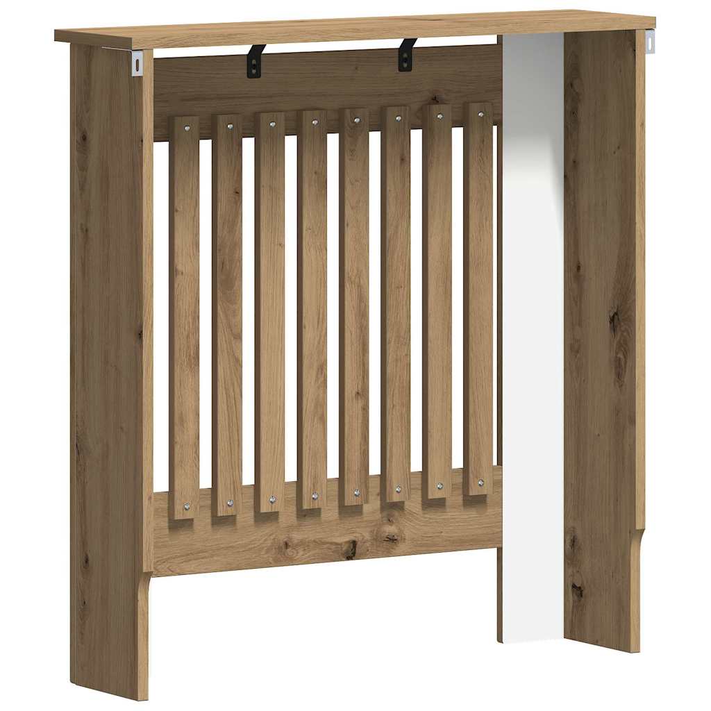 Radiatorcover Artisan-eg 78 x 19 x 81,5 cm Konstrueret træ