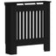 Radiatorcover Sort eg 78 x 19 x 81,5 cm Konstrueret træ