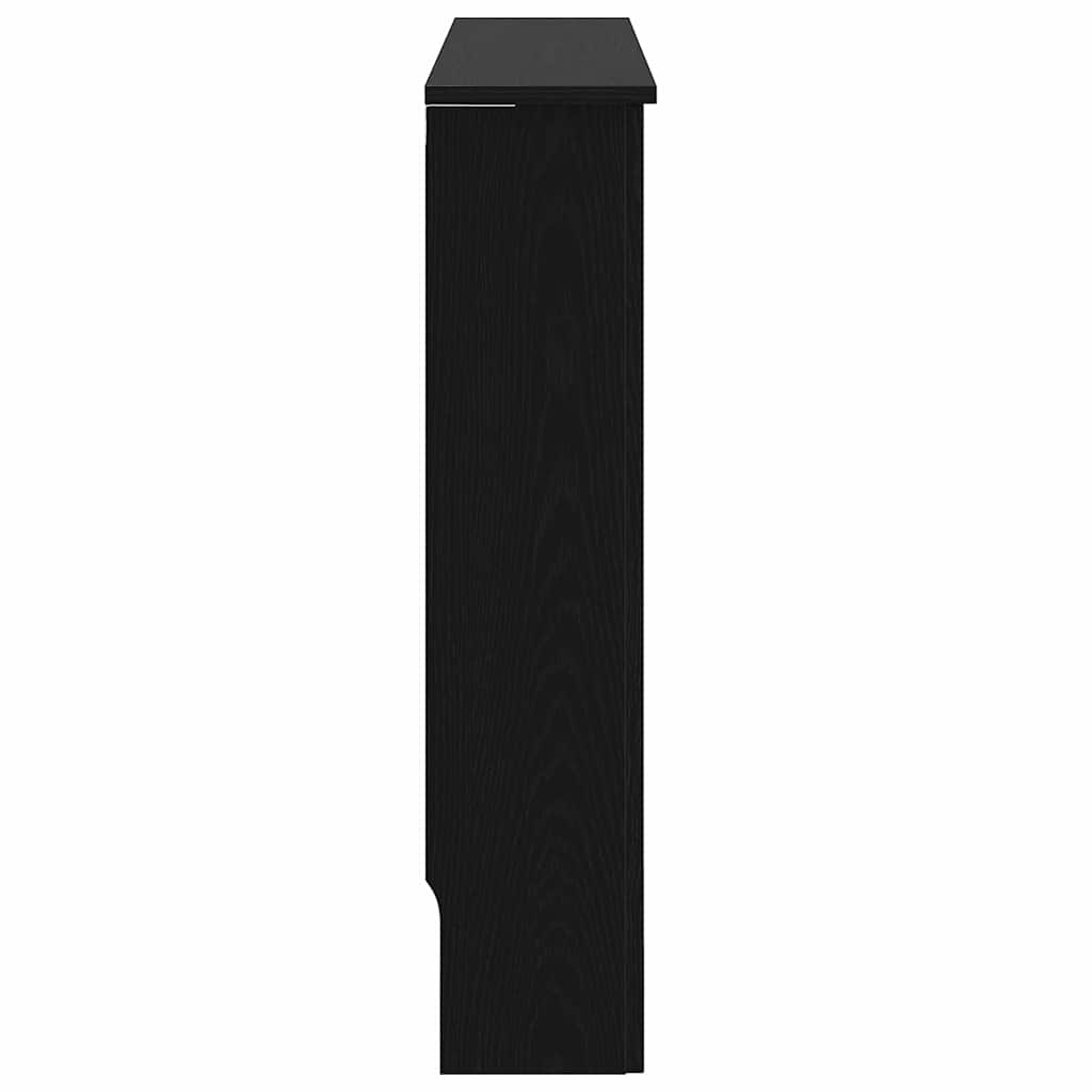 Radiatorcover Sort eg 78 x 19 x 81,5 cm Konstrueret træ