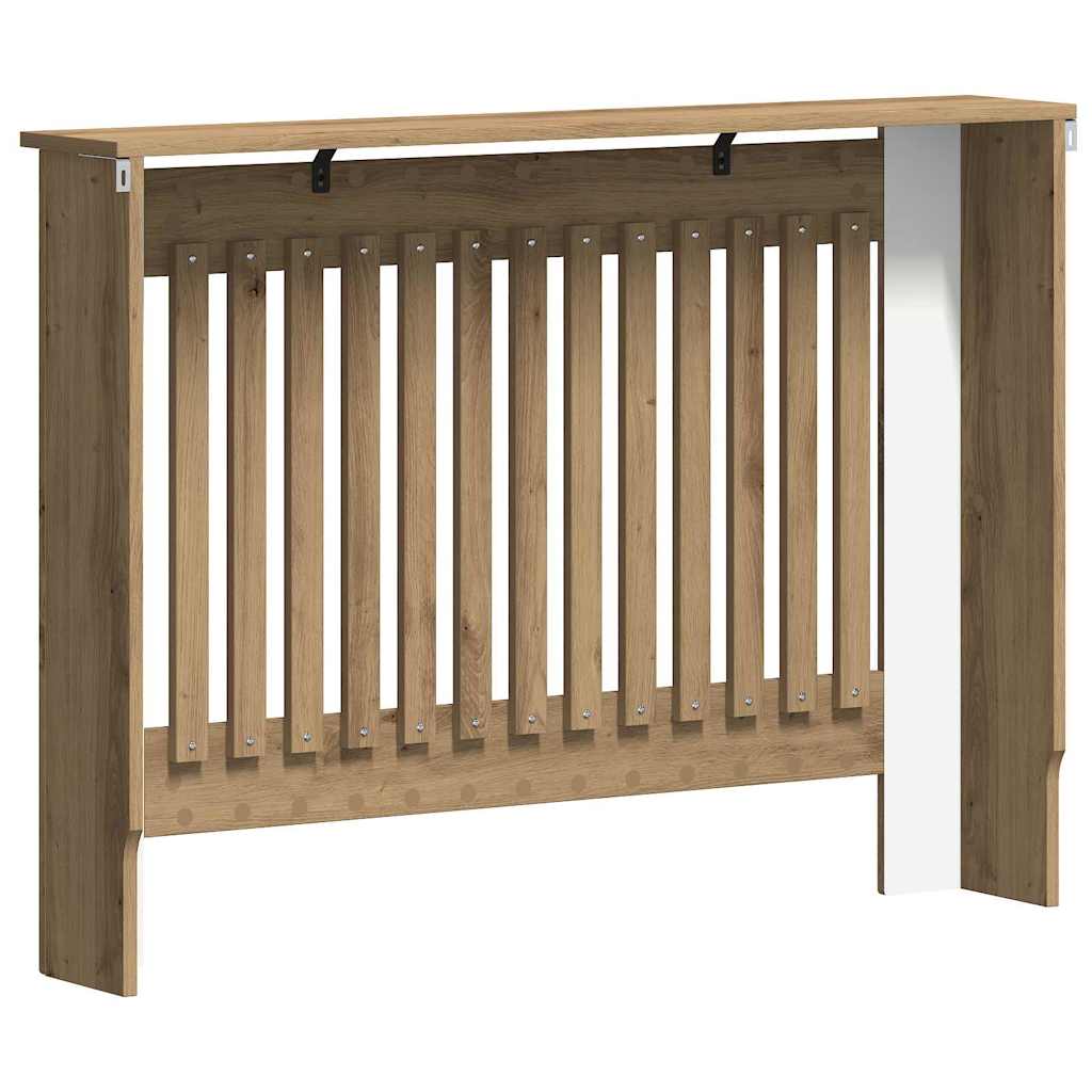 Radiatorcover Artisan Egetræ 112 x 19 x 81,5 cm Konstrueret træ