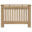 Radiatorcover Artisan Egetræ 112 x 19 x 81,5 cm Konstrueret træ