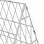 Kanin Bur Sølv 215 x 55 x 55 cm Galvaniseret stål