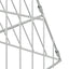 Kanin Bur Sølv 110 x 100 x 85 cm Galvaniseret stål