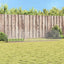 Kanin Bur Sølv 430 x 100 x 85 cm Galvaniseret stål