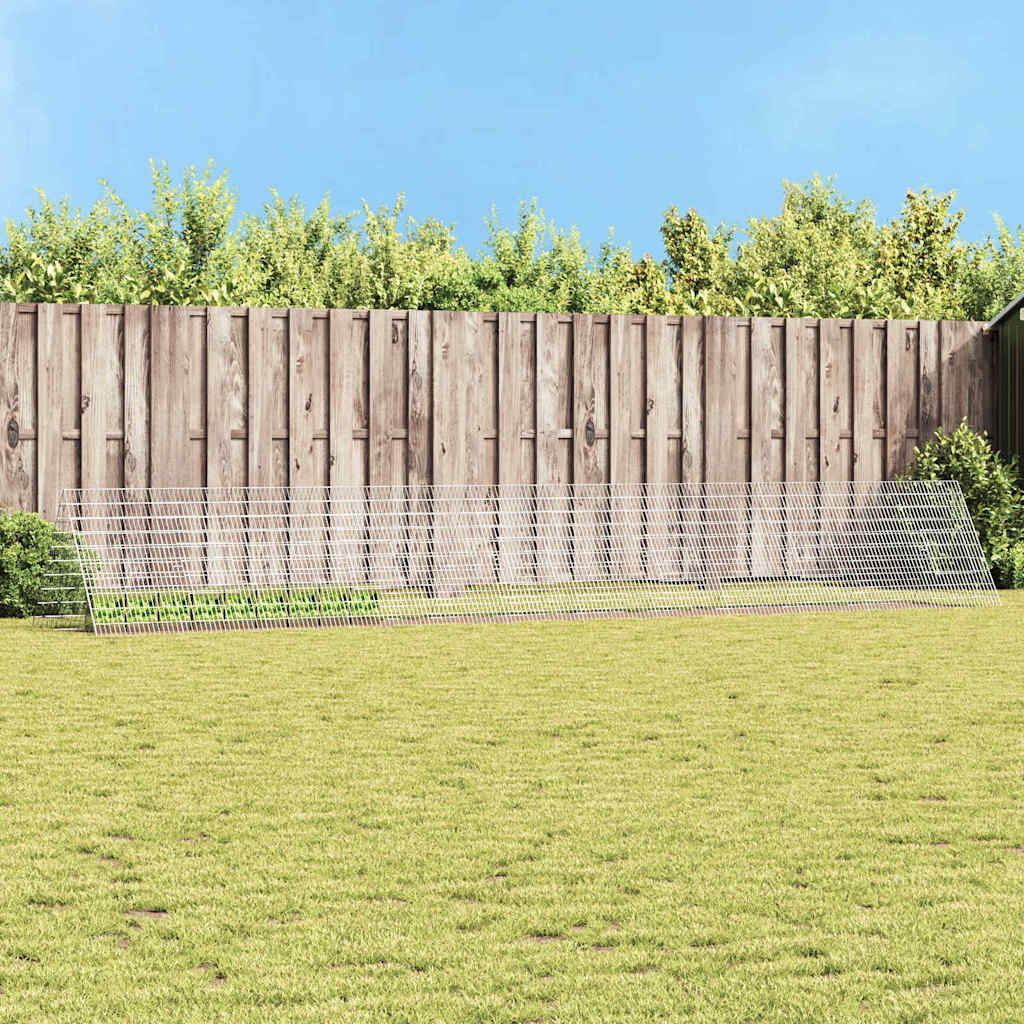 Kanin Bur Sølv 650 x 100 x 85 cm Galvaniseret stål