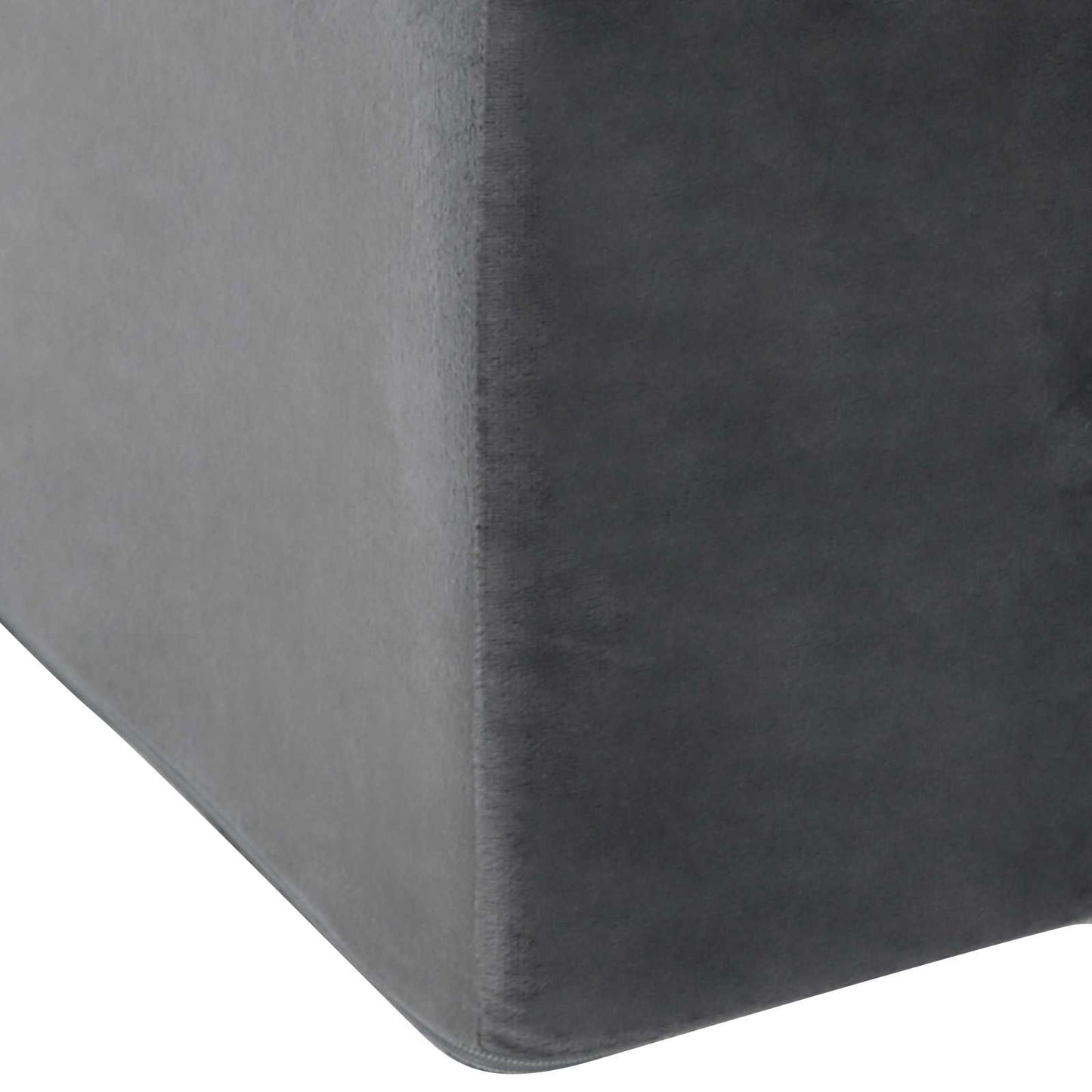 Benpude 68 x 41 x 24 cm PU Skum Grå