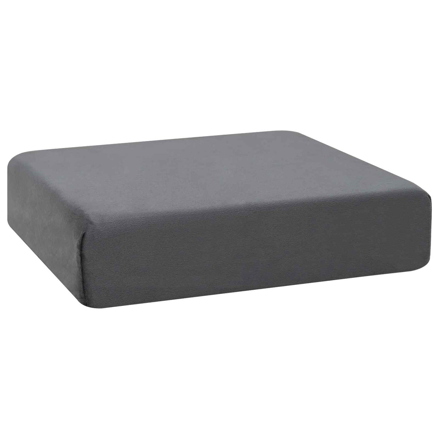 Sædehynde 40 x 40 x 10 cm PU Skum Grå