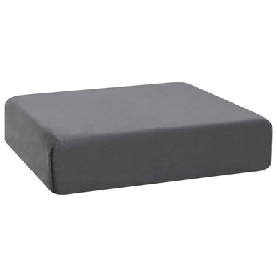 Sædehynde 40 x 40 x 10 cm PU Skum Grå