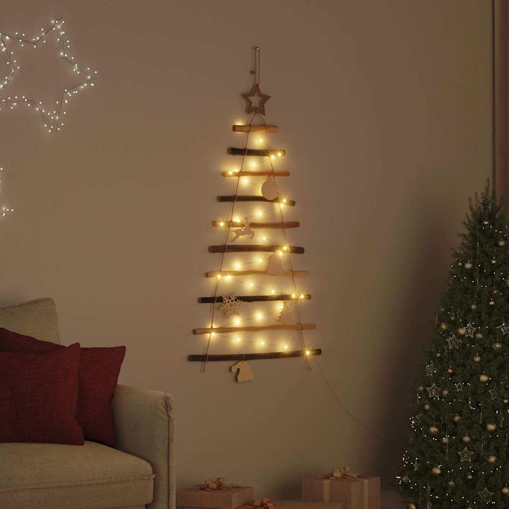 Juletræ Naturfarvet 90 cm Massiv Asketræ
