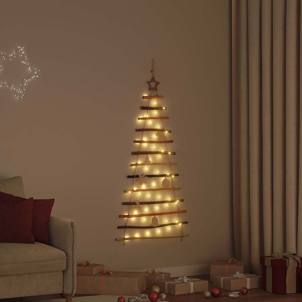Juletræ Naturfarvet 120 cm Massiv Asketræ