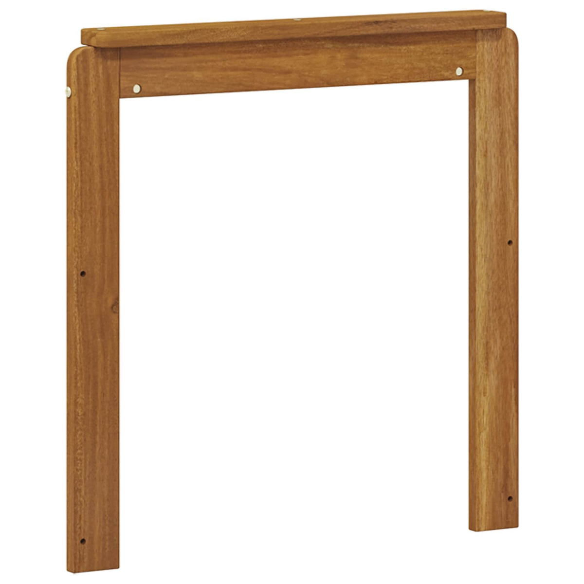 Armlæn 2 stk. Brun 59 x 6 x 61 cm Massivt Akacietræ