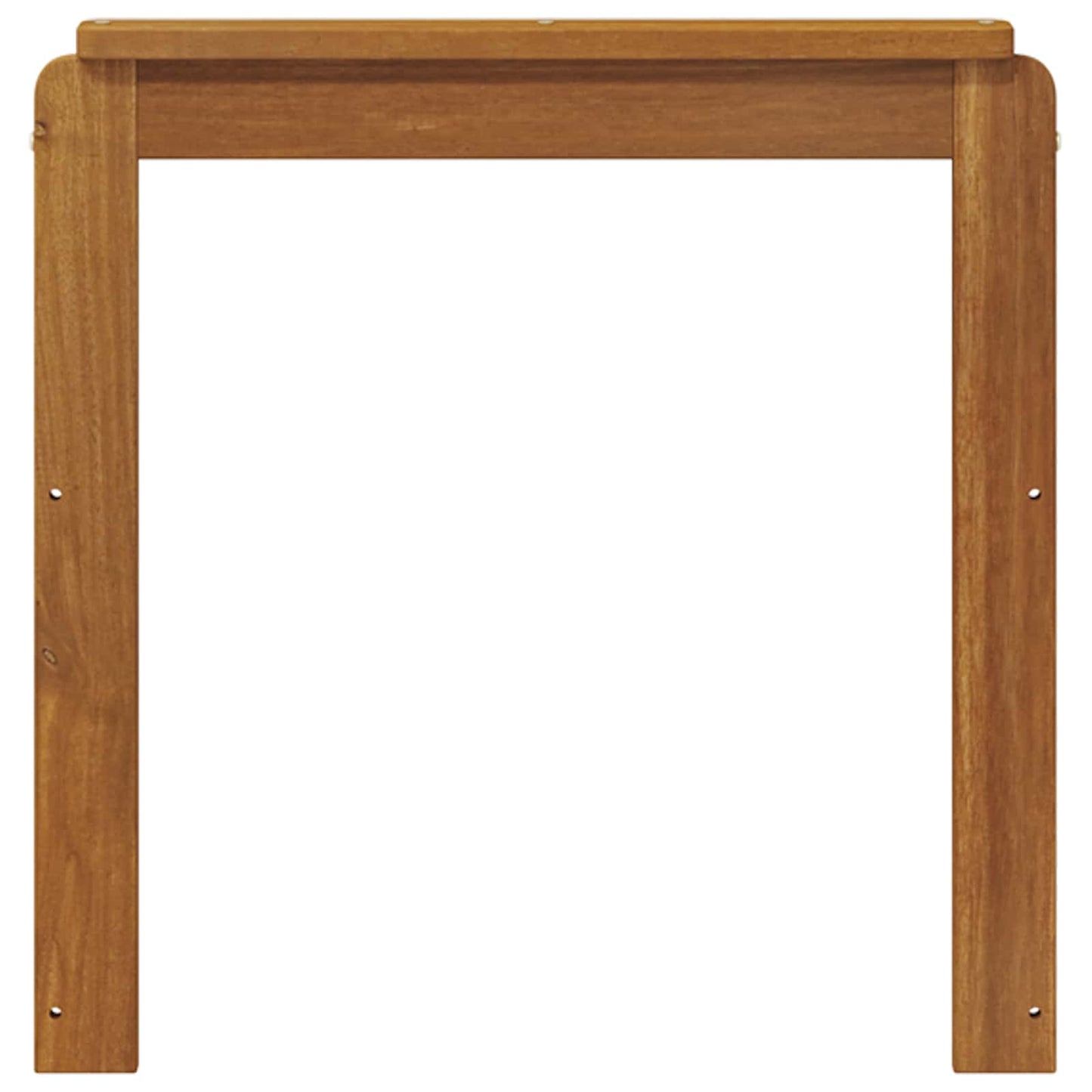 Armlæn 2 stk. Brun 59 x 6 x 61 cm Massivt Akacietræ
