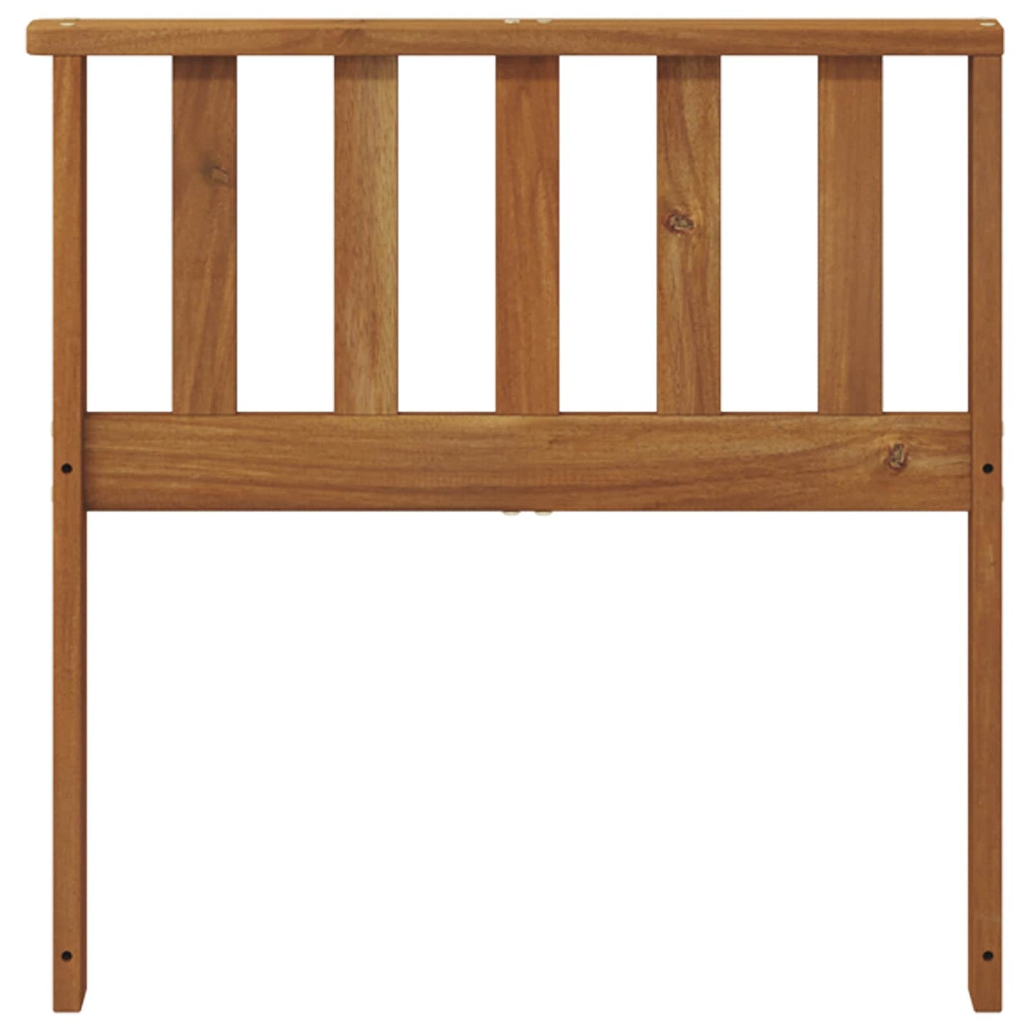 Armlænet 2 stk. Brun 60 x 6 x 61 cm Massivt Akacietræ