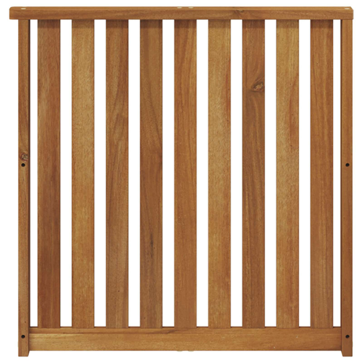 Armlænet 2 stk. Brun 60 x 6 x 61 cm Massivt Akacietræ