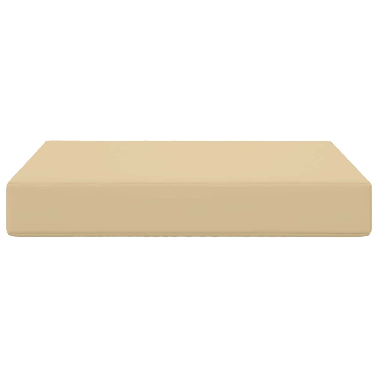 Udendørs Sofa Pude Polyester Beige 60 x 60 cm