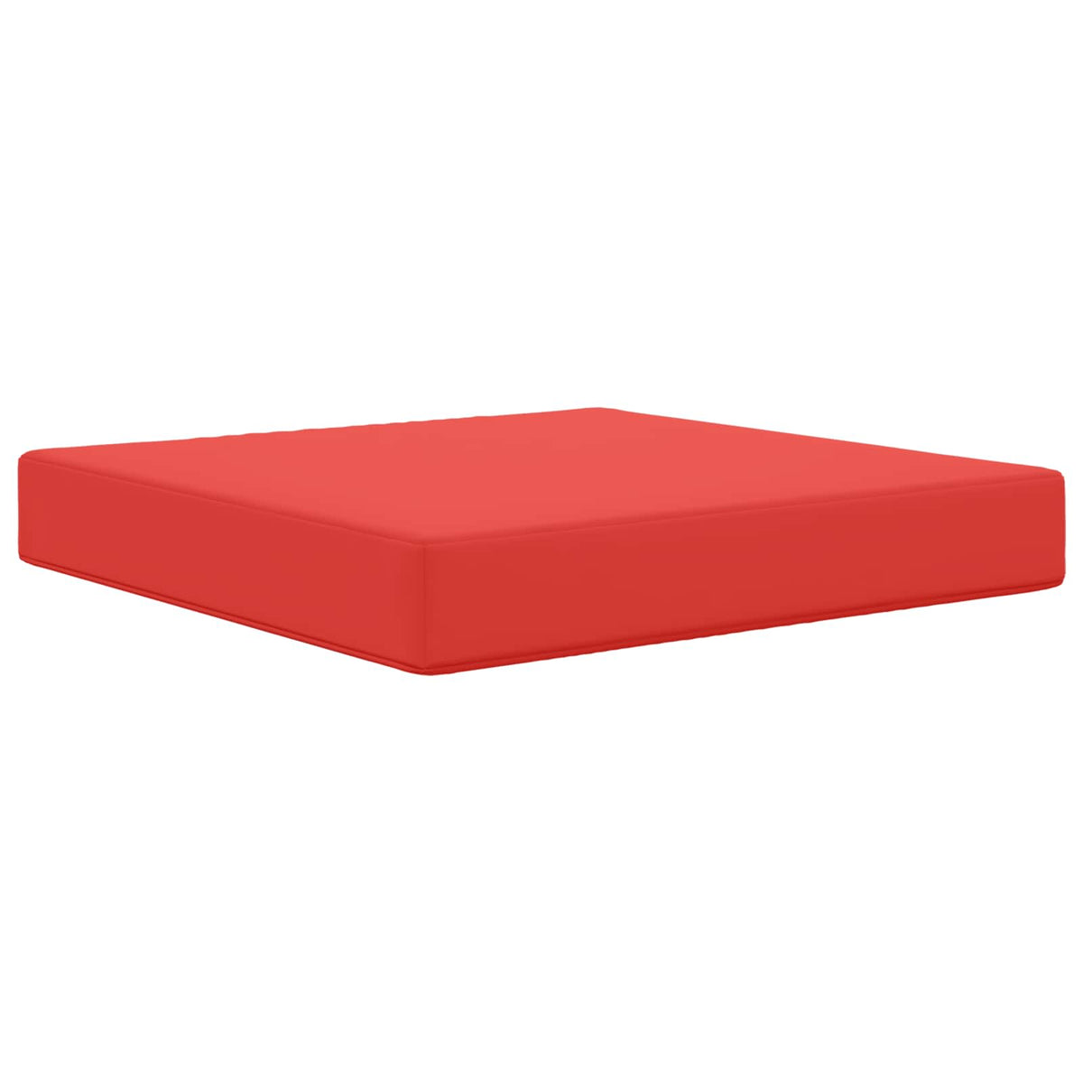 Udendørs Sofa Pude Polyester Rød 60 x 60 cm