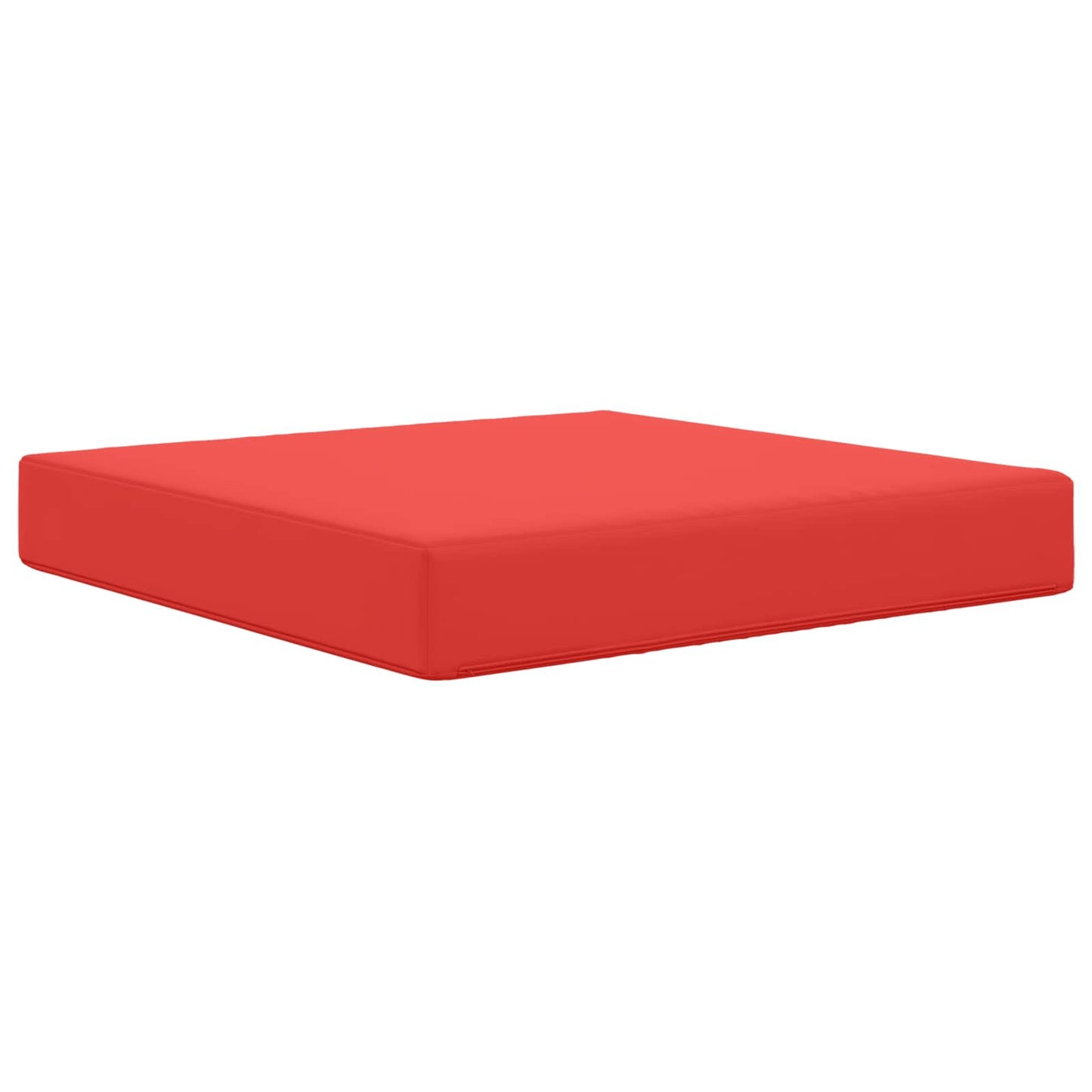 Udendørs Sofa Pude Polyester Rød 60 x 60 cm