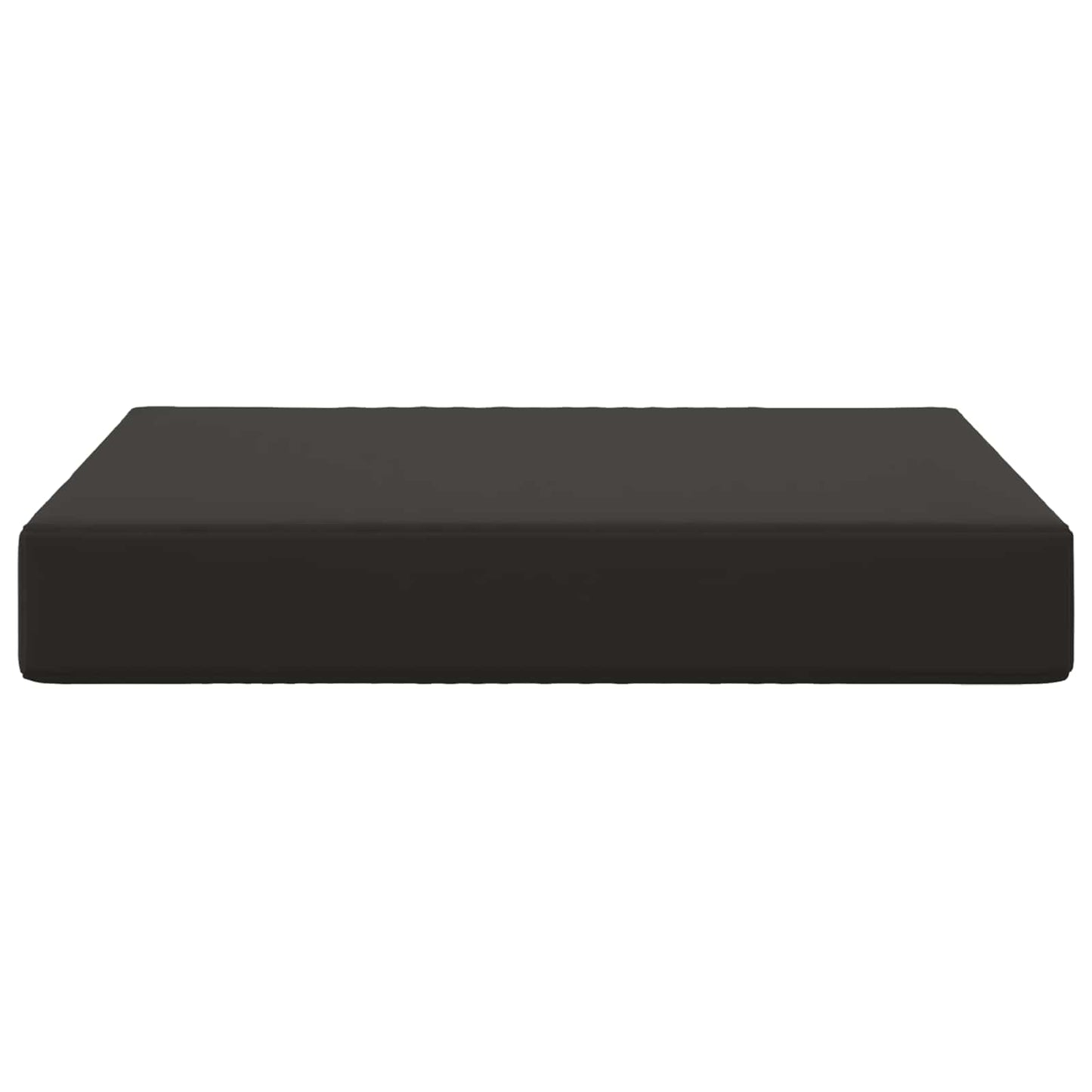 Udendørs Sofa Pude Polyester Sort 60 x 60 cm