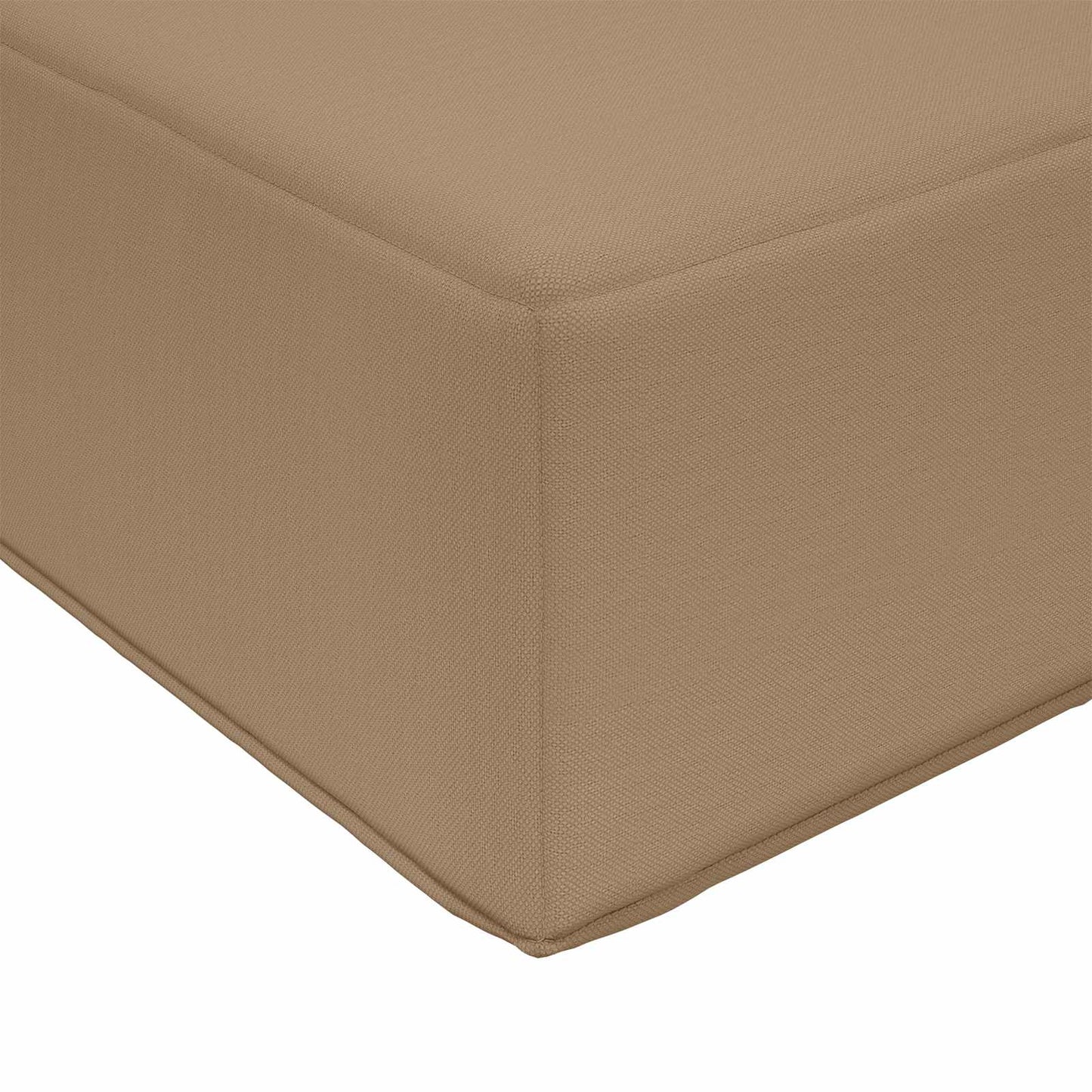 Udendørs Sofa Pude Polyester Gråbrun 60 x 60 cm