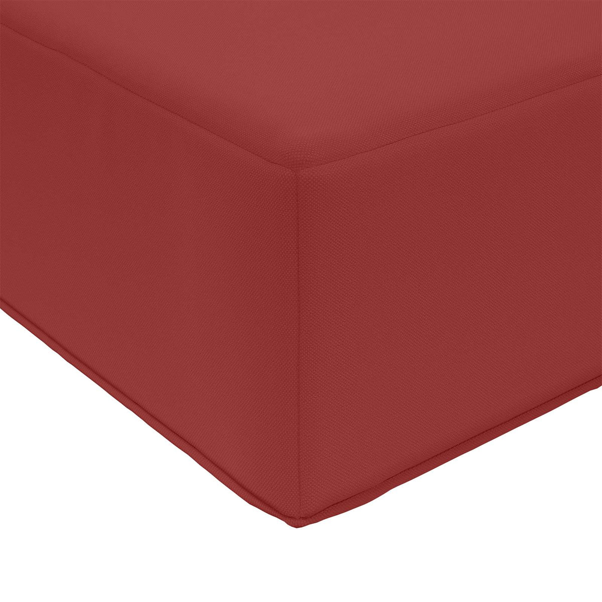 Udendørs Sofa Pude Polyester Vinrød 60 x 60 cm