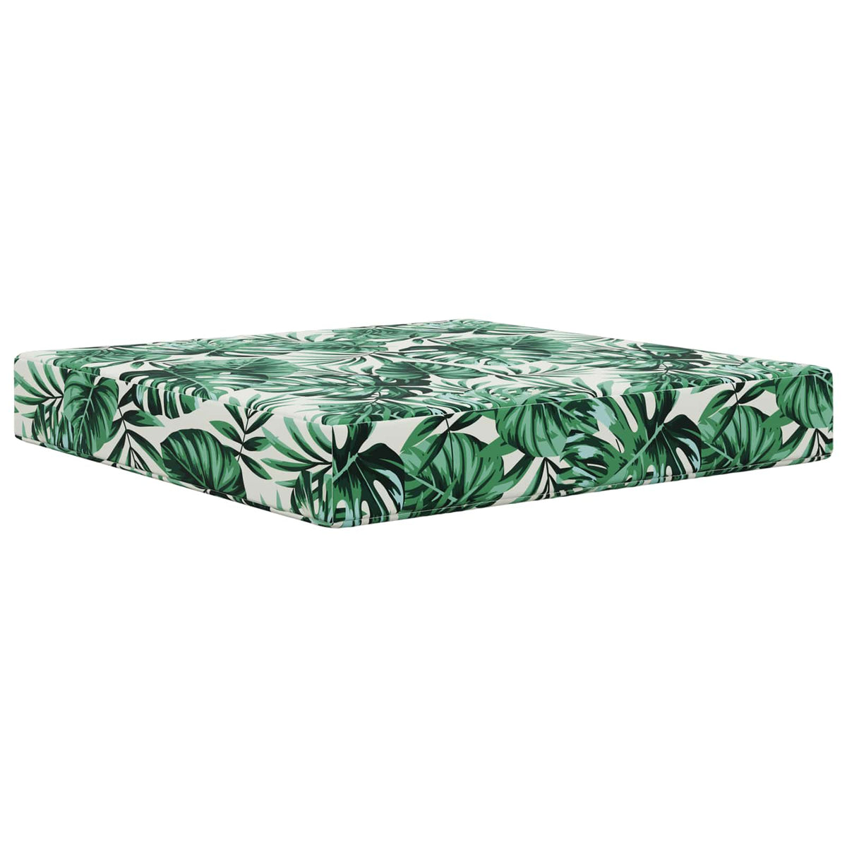 Udendørs Sofa Pude Polyester Bladmønster 60 x 60 cm Bladmønster