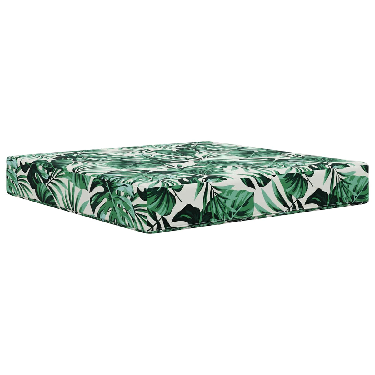 Udendørs Sofa Pude Polyester Bladmønster 60 x 60 cm Bladmønster
