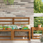 Udendørs Sofa Pude Polyester farverig 60 x 60 cm