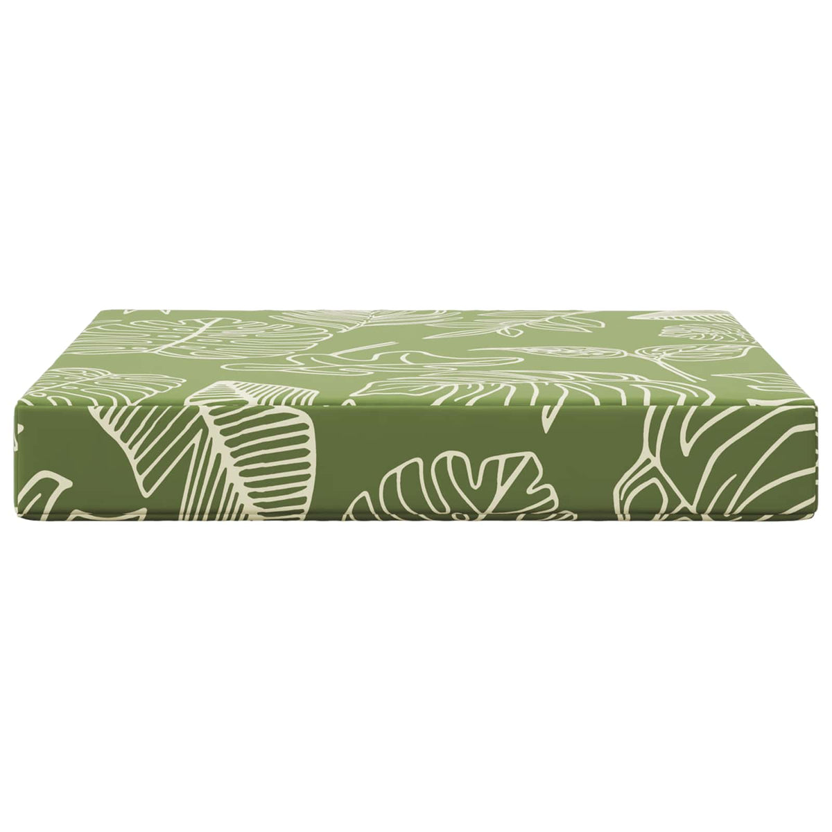 Udendørs Sofa Pude Polyester Bladdesign 60 x 60 cm Bladdesign
