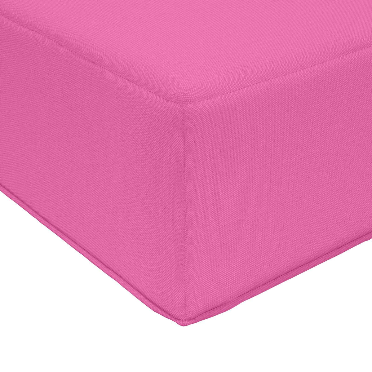 Udendørs Sofa Pude Polyester Lyserød 60 x 60 cm