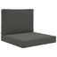 Udendørs Sofa Pude Polyester Antracit 60 x 60 cm