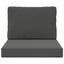 Udendørs Sofa Pude Polyester Antracit 60 x 60 cm