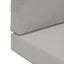 Udendørs Sofa Pude Polyester Grå 60 x 60 cm