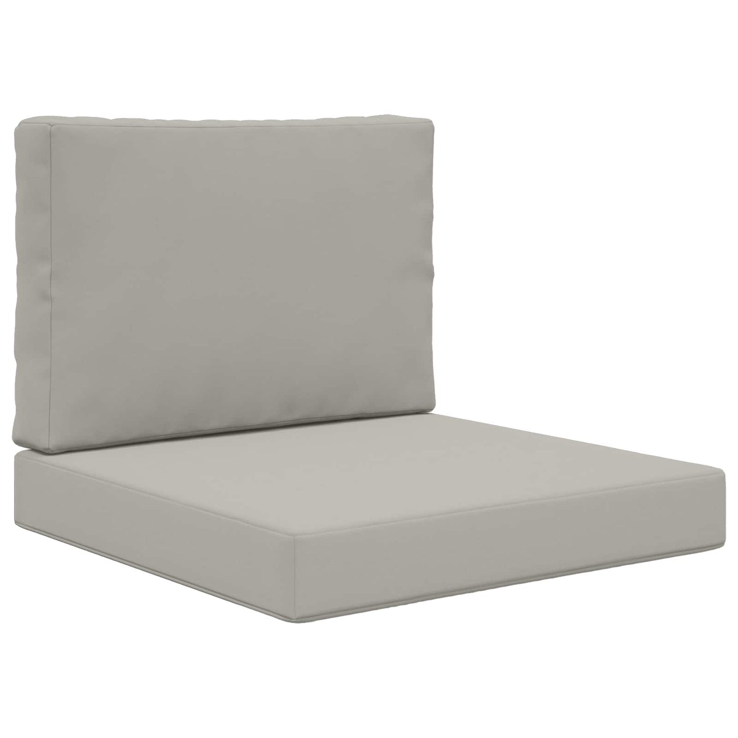 Udendørs Sofa Pude Polyester Grå 60 x 60 cm